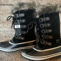 Women’s SOREL - Joan of Arc - Black Snow boots 8.5