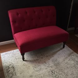 Red couch