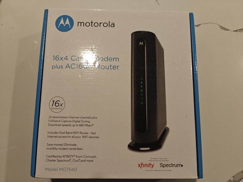 Motorola Comcast Xfinity Modem MG7540
