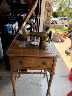 Vintage sewing machine