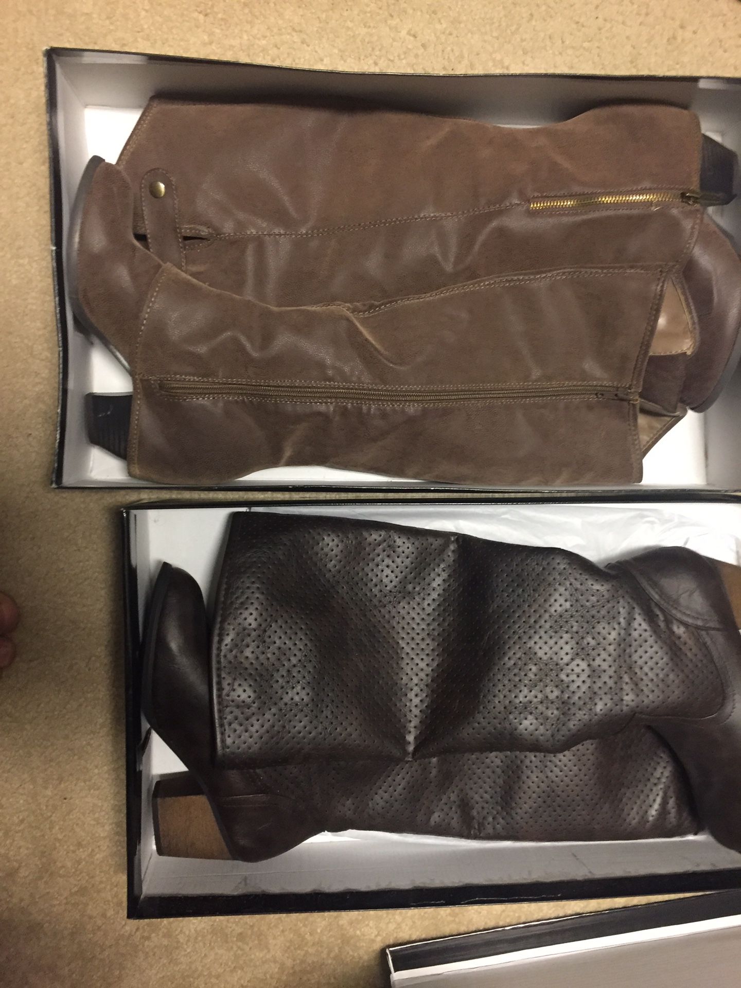 Woman’s designer boots