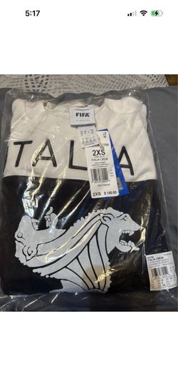 Adidas Italia Coppa Del Mundo  Sweatshirt 2xs Women's New with Tags