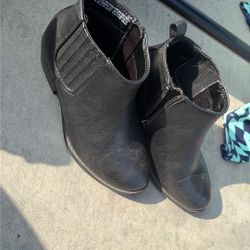 Girls Black Boots