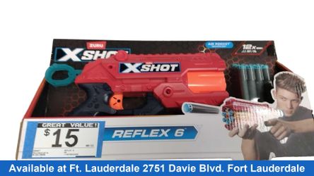 Xshot Reflex 6 Red Other Collectible