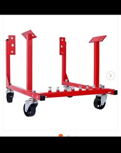 New in it’s box Ami 1000LB Engine Cradle with Wheels Powder Coat Steel Construction