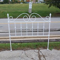Decorative Headboard - Victorian, distressed look.