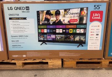55Qned75B 55” Lg smart 4k qned hdr tv