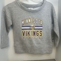 Minnesota Vikings Girls Sweatshirt Sz XS (4/5)