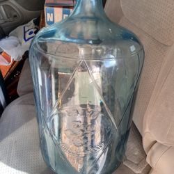 Extremely Rare Silver Springs Water Jug Glass