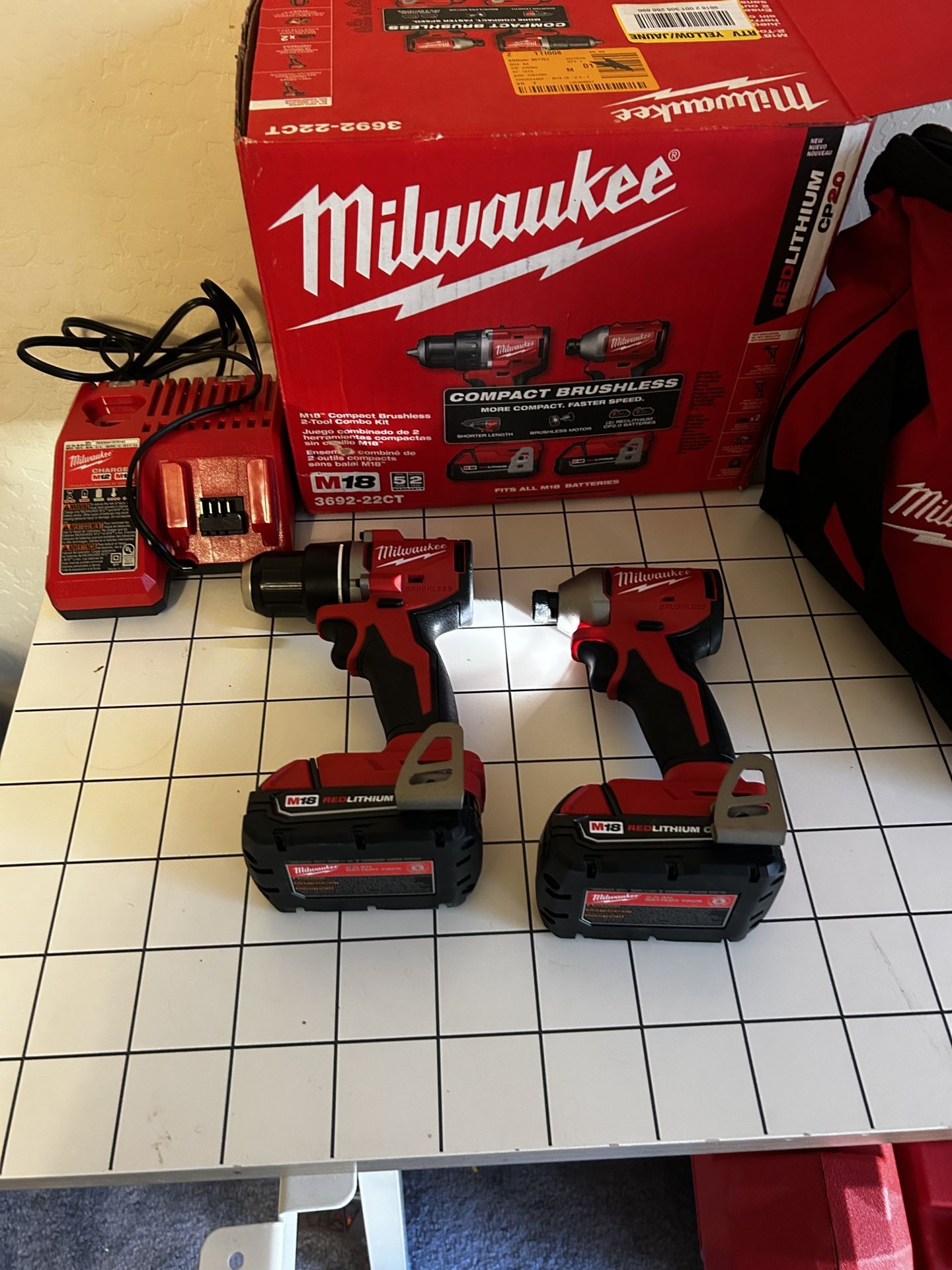 Milwaukee 2 Tool Combo Kit
