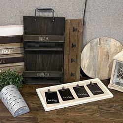 Rustic/Farmhouse decor -New Message For Prices!