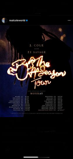 J Cole Tickets