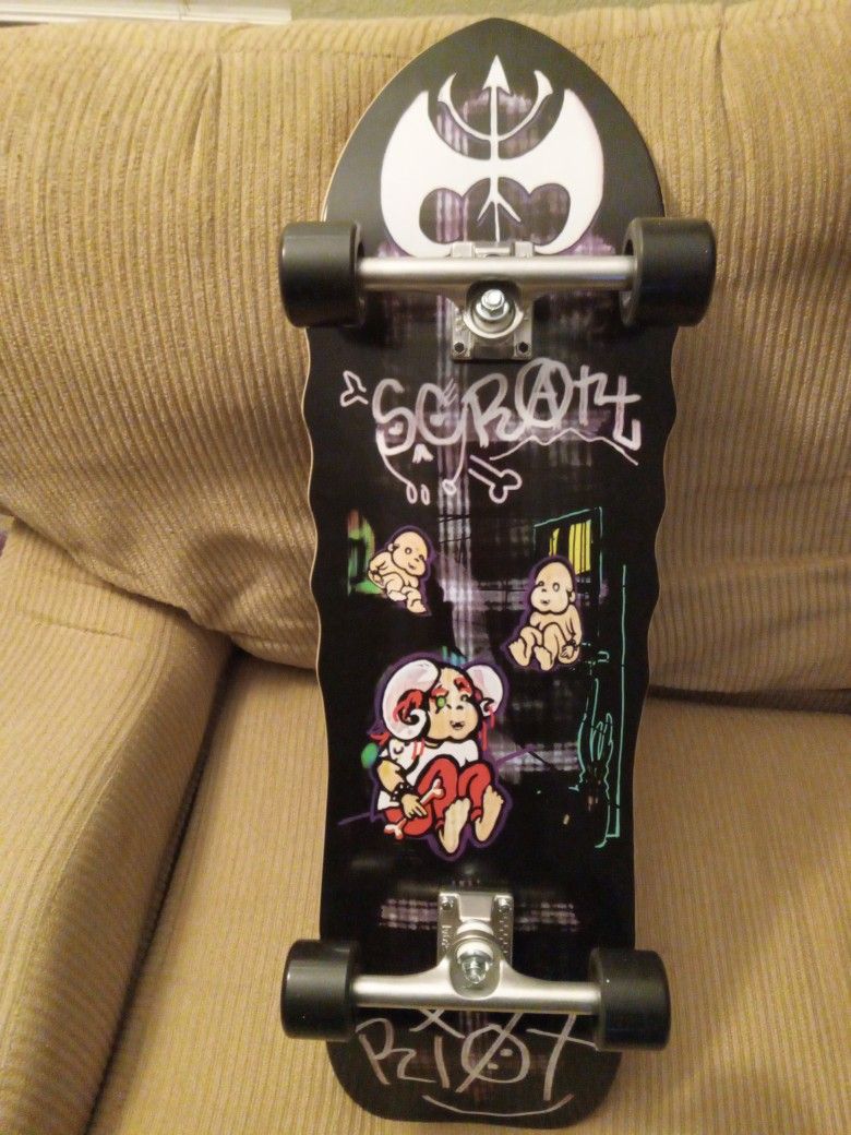 Scram Complete Skateboard New