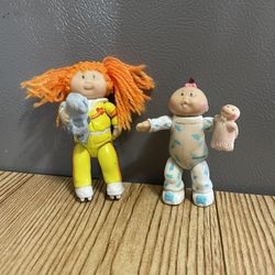 VINTAGE 1980s CPK Cabbage Patch Kids Figures Lot Of 2