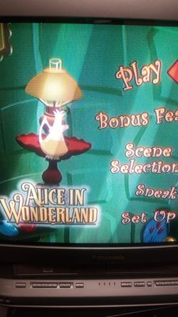 Panasonic TV combo dvd/vhs w/remote