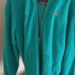 Supreme Small Box Logo Zip Up 