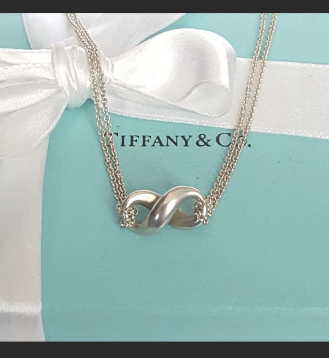 Tiffany’s infinity necklace