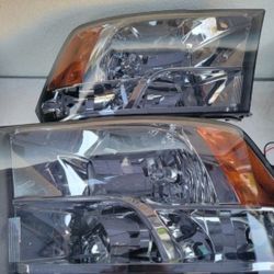 09-18 Dodge Ram Headlights Luces Micas Calaveras Faros Faroles Focos Headlamps 
