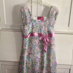 Girl Dress -BY THALIA SODI Size 14/16 Pink Floral Dress