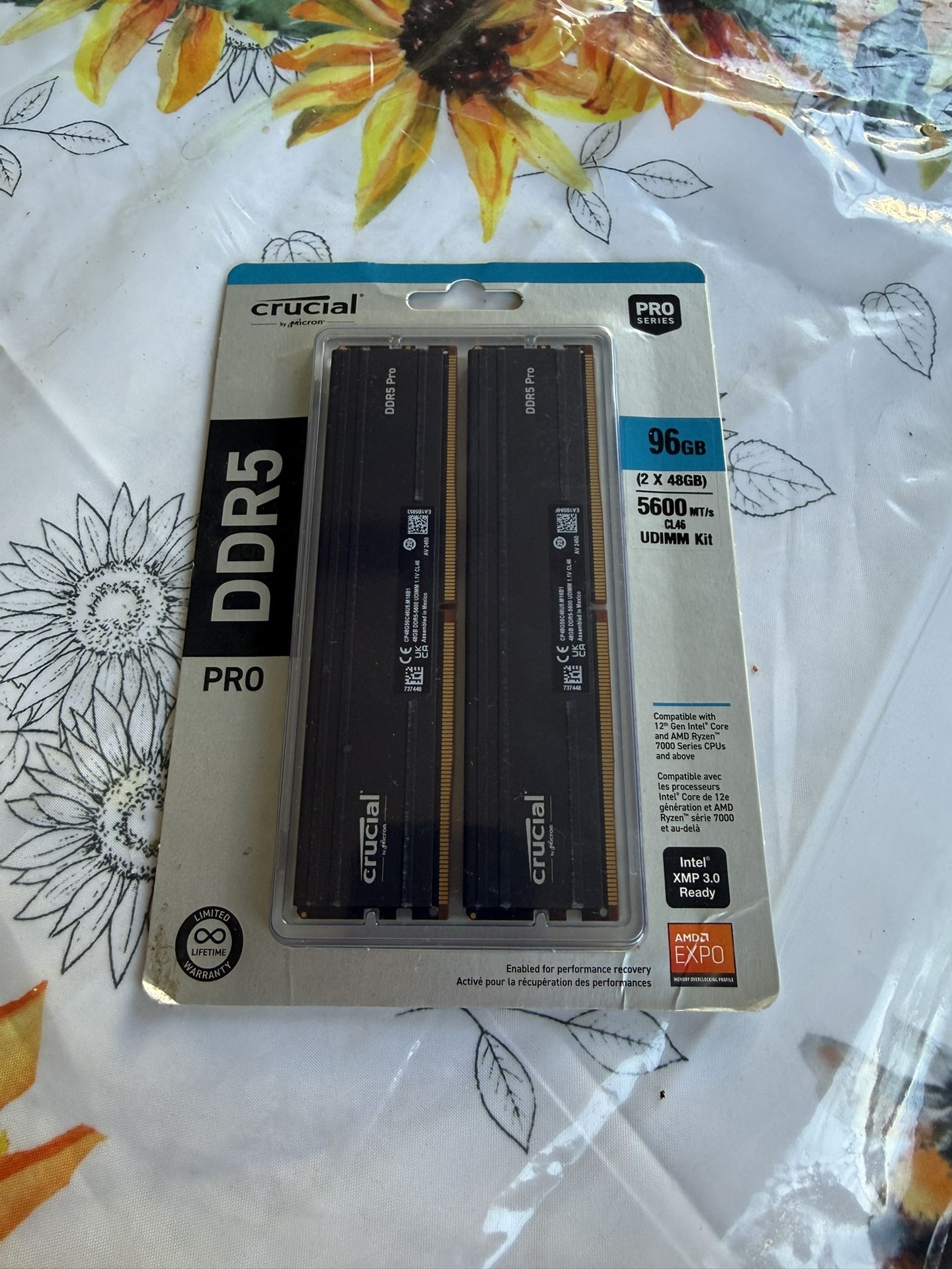 Crucial 96GB DDR5