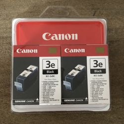 Canon BCI-3eBK Black Ink Cartridges 2-pack