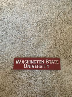 WSU sign