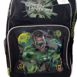 New Green Lantern Backpack On Wheels 