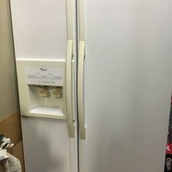 Whirlpool White Refrigerator