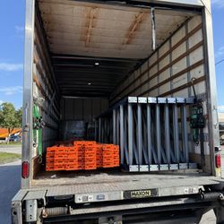 Industrial Used Pallet Racking Beams Uprights Wire Decks Forklifts Warehouse Equipment 