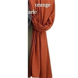 Womens Orange Premium Jersey Hijab
