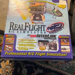 REALFLIGHT R/C SIMULATOR WITH USB INTERLINK CONTROLER