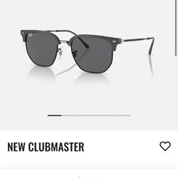 Brand new Ray Ban “New Clubmaster”