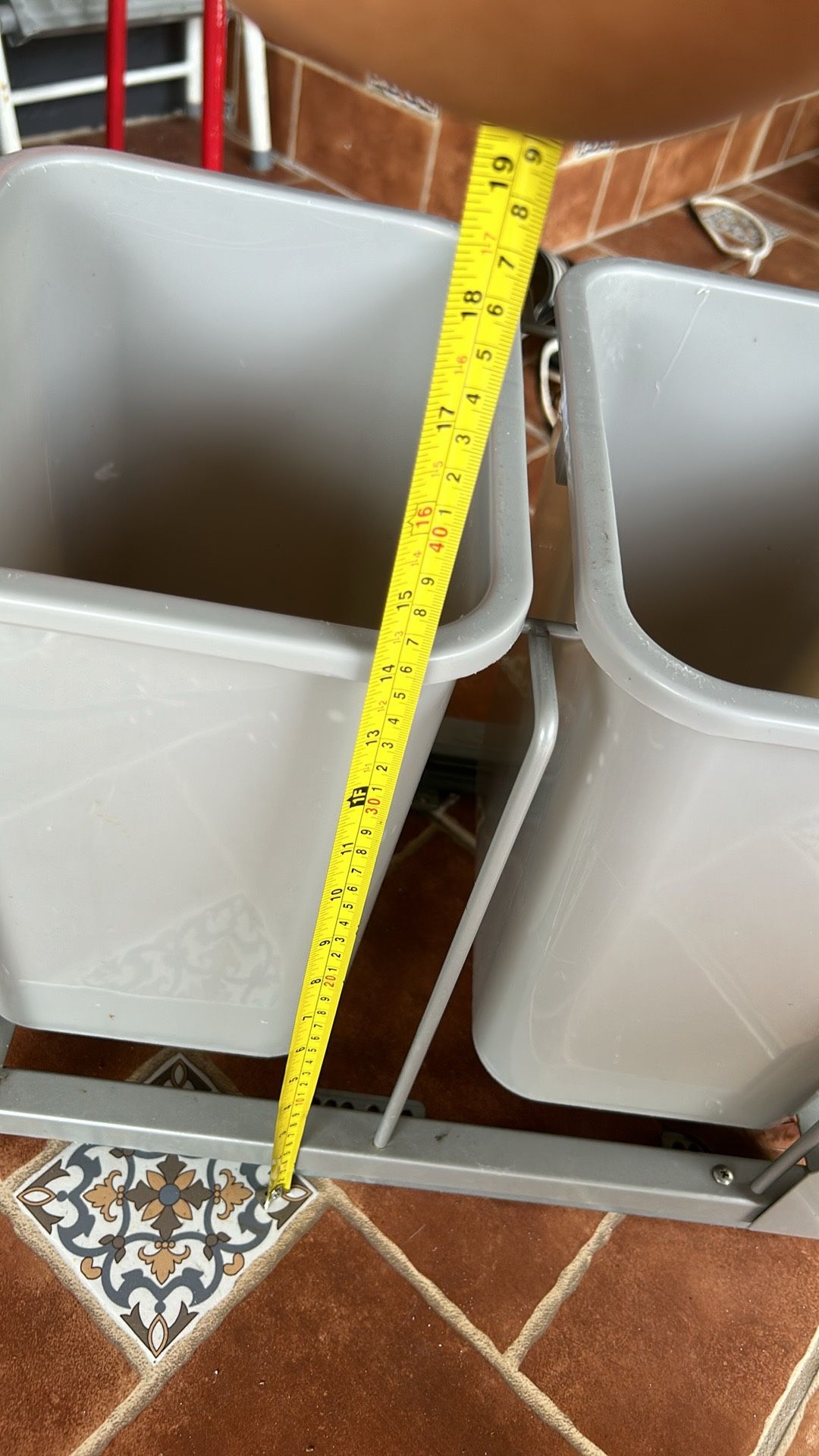 Kitchen Garbage Cabinet Bin