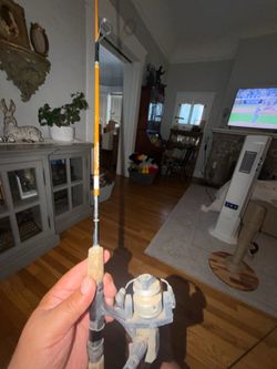 Vintage kencor magnaglas fishing pole
