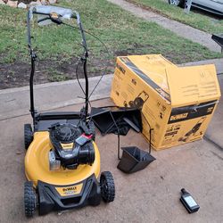 Dewalt 150cc self propelled mower new $320 price is there firm/ nueva precio firme $320