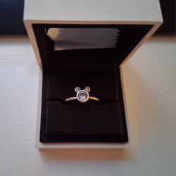 Sterling Silver Mickey Mouse Ring