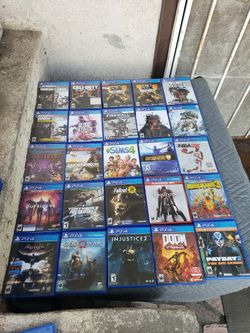 Some Sealed Some Open no Scratches That why $25! Per Game or 6 Games for $100! Works PS4 PS5 . Trade games for Pokémon Cards Or PSA 10 Card great game