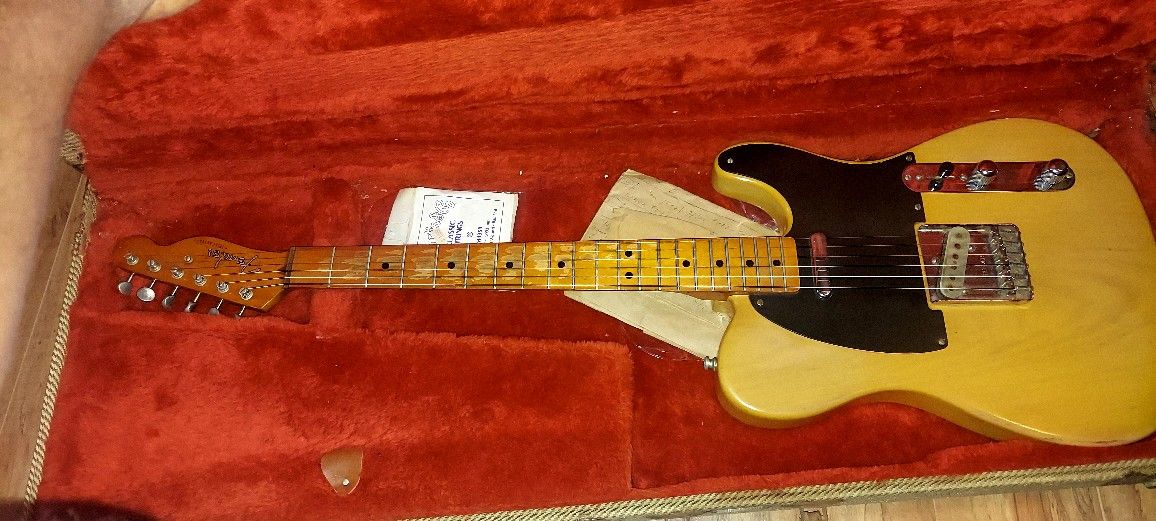 1982 Fender Telecaster with papers.