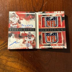 Jalen McMillan And Bucky Irving NFL Shield 1 Of 1