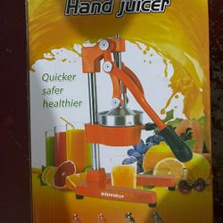 Slendor Commercial Citrus Juicer Manual Fruit Juicer and Orange Squeezer Metal Hand Press Juice, Heavy Duty Orange Juicer Lemon Lime Squeezer Pomegran