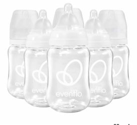 Glass Wide Neck Baby Bottles,