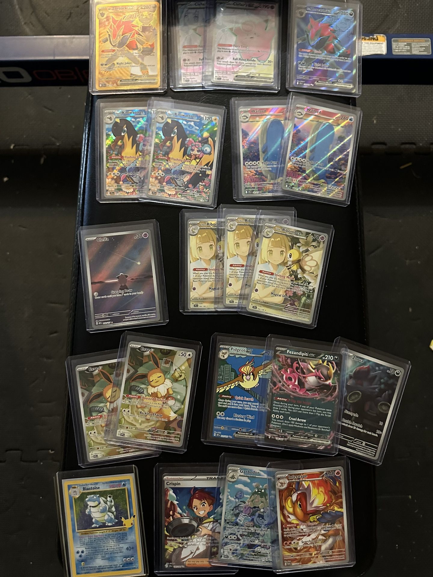 250 Pokémon Cards (full arts, EX & promos) 