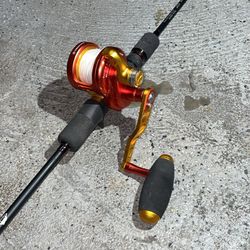 6’6” Slow Pitch Jigging Setup Combo Pole