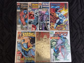 Vintage Comic Book Lot of 7! Marvel Comics. Keys. Mixed lot. Transformers.