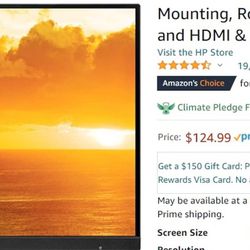 HP 23.8 Inch monitor 50% off