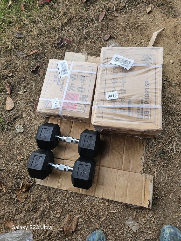 Dumbells Weights 150lbs