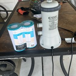 Pool Filter & Pool Pump 