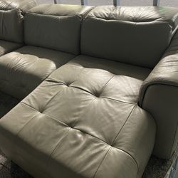 Leather Couch 