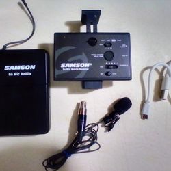 Samson Go Mic Mobile Combo Professional Wireless System for Mobile Video
