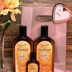 Árgan Oil Shampoo, Conditioner& Serum